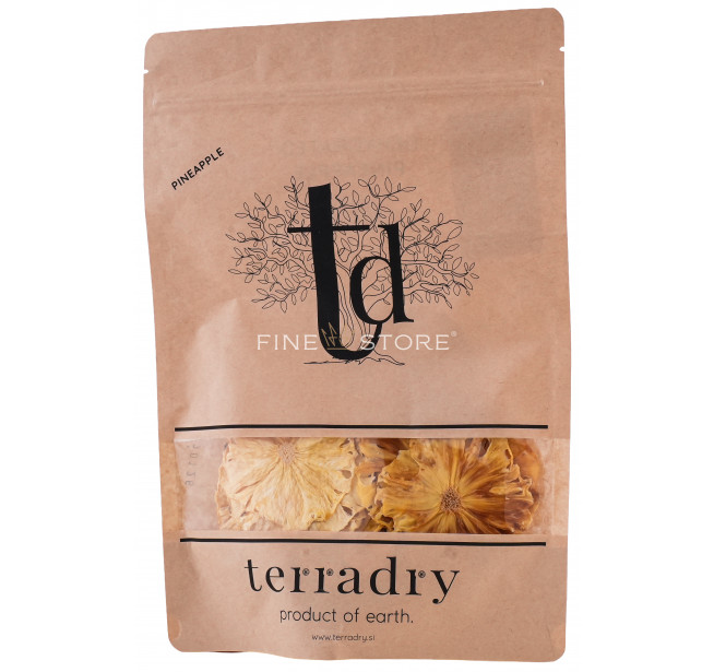 Terradry Fructe Deshidratate Ananas 100Gr