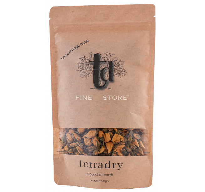 Terradry Condimente Deshidratate Petale Trandafir Galben 100Gr