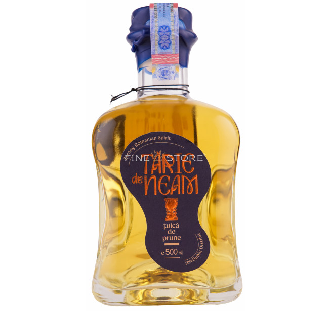 Tarie De Neam Tuica De Prune Dublu Distilata 50% 0.5L
