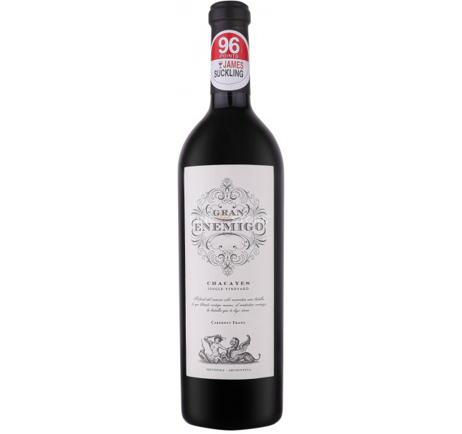 Gran Enemigo Chacayes Single Vineyard Cabernet Franc 0.75L