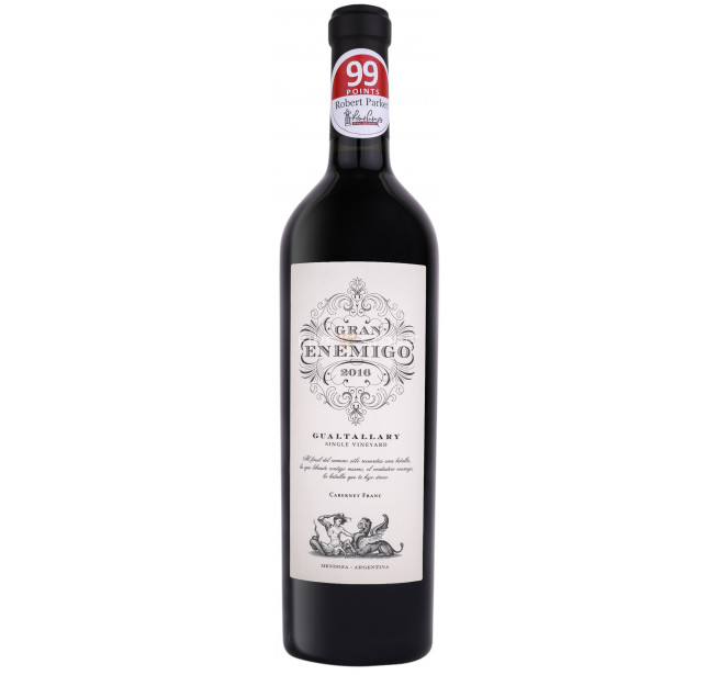 Bodega Aleanna Gran Enemigo Gualtallary Single Vineyard Cabernet Franc 0.75L