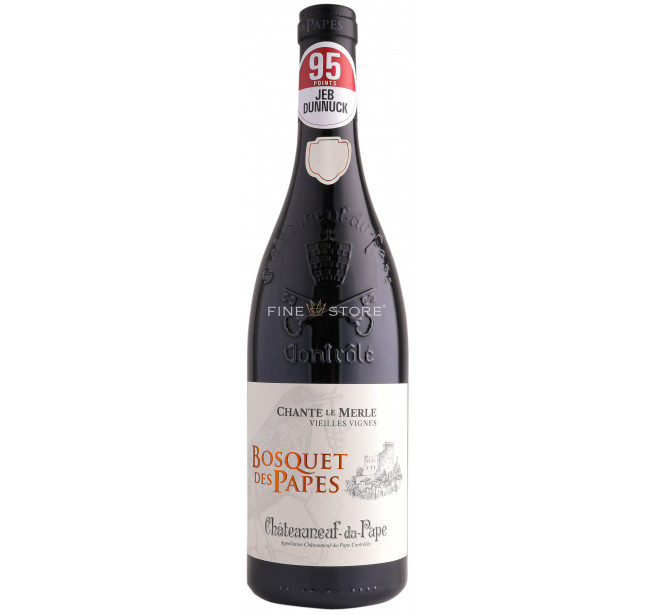 Bosquet Des Papes Chateauneuf Du Pape Chante Le Merle Vieilles Vignes 0.75L