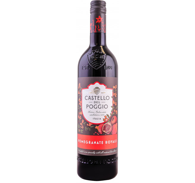 Castello Del Poggio Pomegranate Royale 0.75L