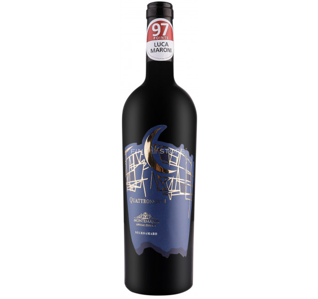 Montemajor Quattronotti Appassimento Negroamaro Limited Edition 0.75L