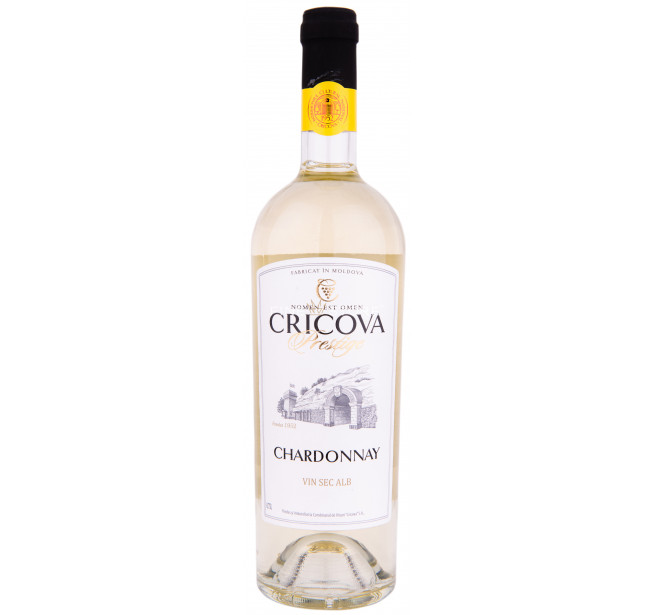 Cricova Prestige Chardonnay 0.75L