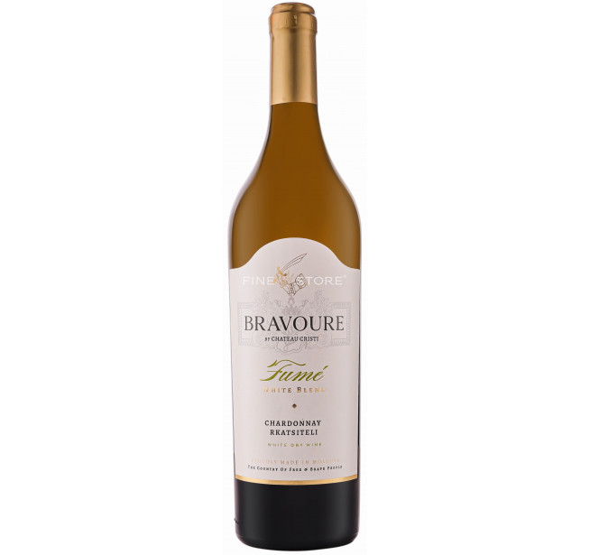 Bravoure By Chateau Cristi Fume Chardonnay Rkatsiteli 0.75L