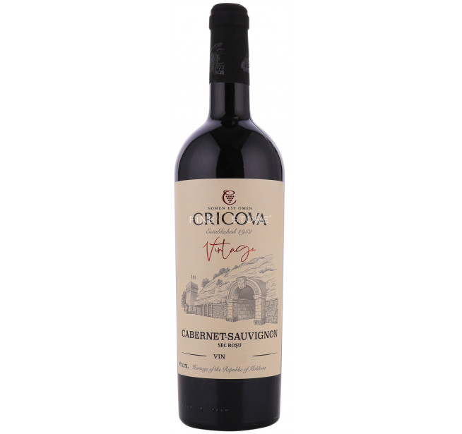 Cricova Vintage Cabernet Sauvignon 0.75L