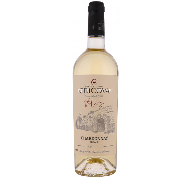 Cricova Vintage Chardonnay 0.75L