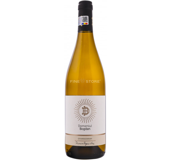 Domeniul Bogdan Organic Chardonnay 0.75L