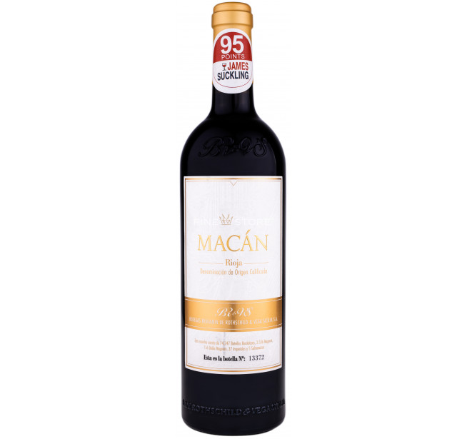Bodegas Benjamin De Rothschild - Vega Sicilia Macan Rioja 0.75L