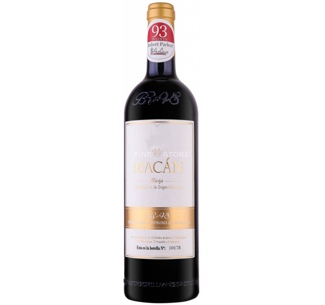 Bodegas Benjamin De Rothschild - Vega Sicilia Macan Rioja 0.75L