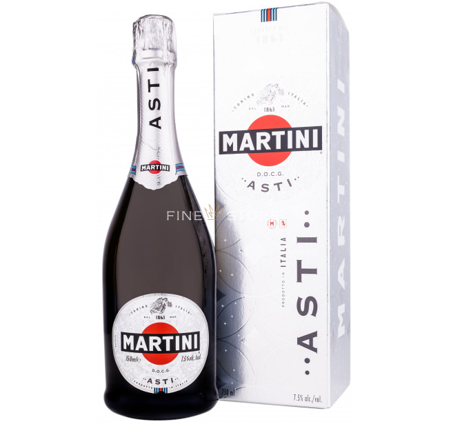Asti Martini Dolce Cutie Cadou 0.75L