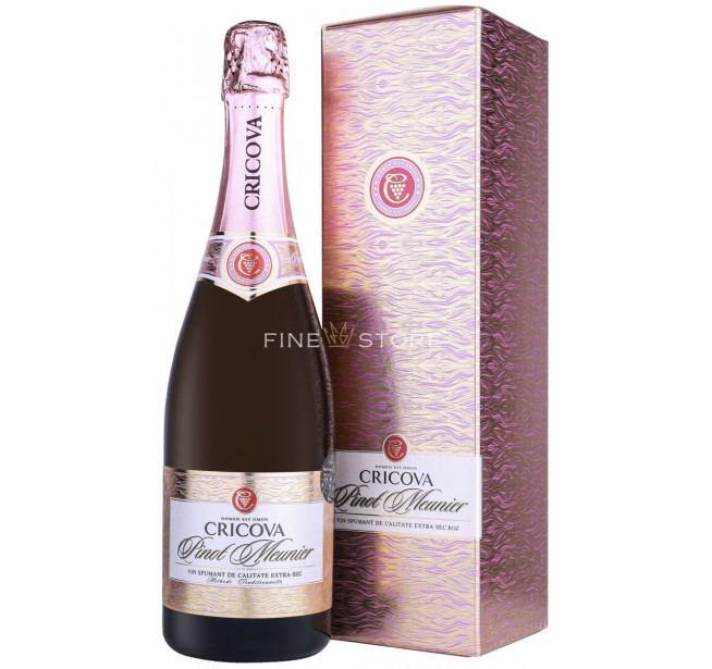 Cricova Pinot Meunier Rose Extra Sec 0.75L