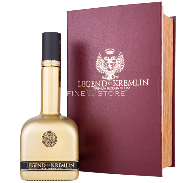 Legend Of Kremlin Gold Bottle Red Book 0.7L