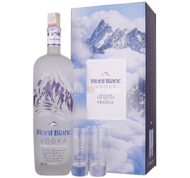 Mont Blanc Cu 2 Pahare 1L