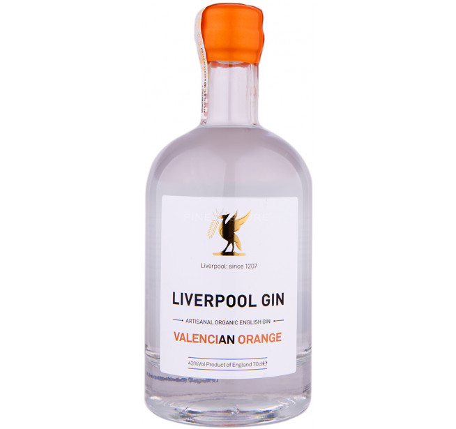 Liverpool Organic Gin Valencian Orange 0.7L
