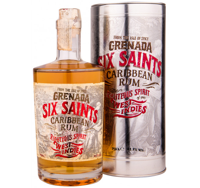 Six Saints Caribbean Rum Cutie Metal 0.7L