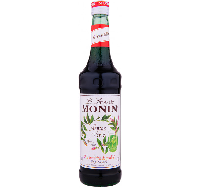 Monin Green Mint Sirop 0.7L