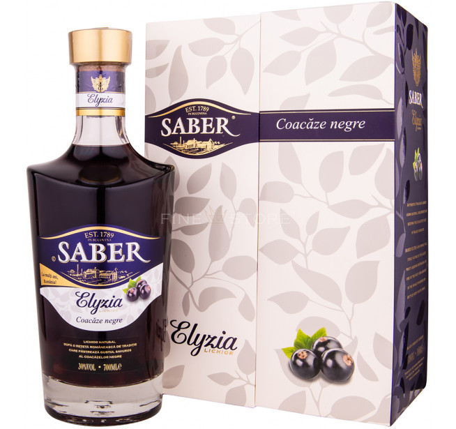Saber Elyzia Premium Coacaze Negre 0.7L