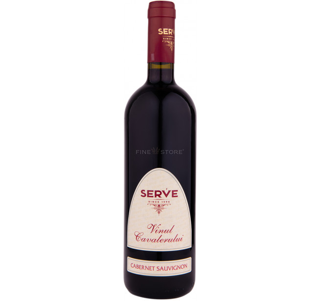 Serve Vinul Cavalerului Cabernet Sauvignon 0.75L
