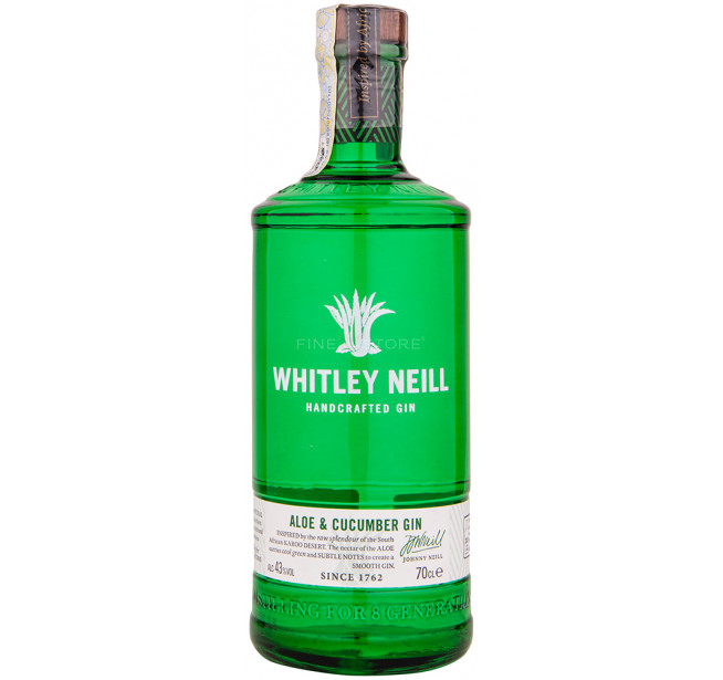 Whitley Neill Aloe Vera si Castravete Gin 0.7L