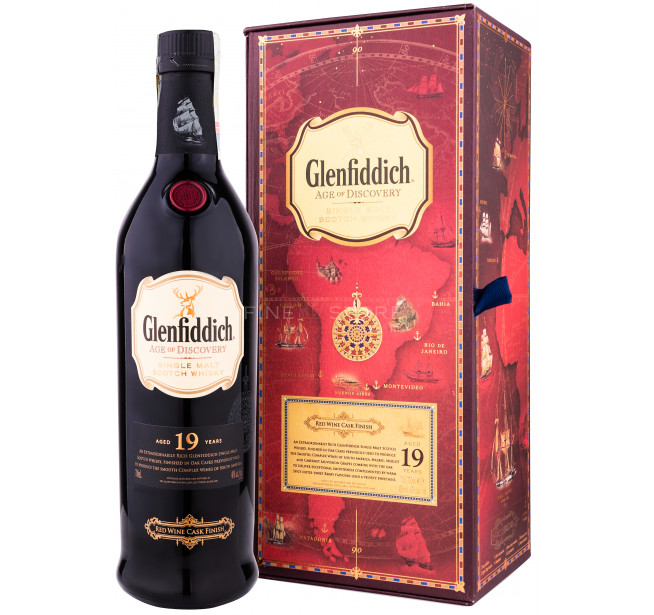 Glenfiddich 19 Ani Age of Discovery Wine Cask 0.7L