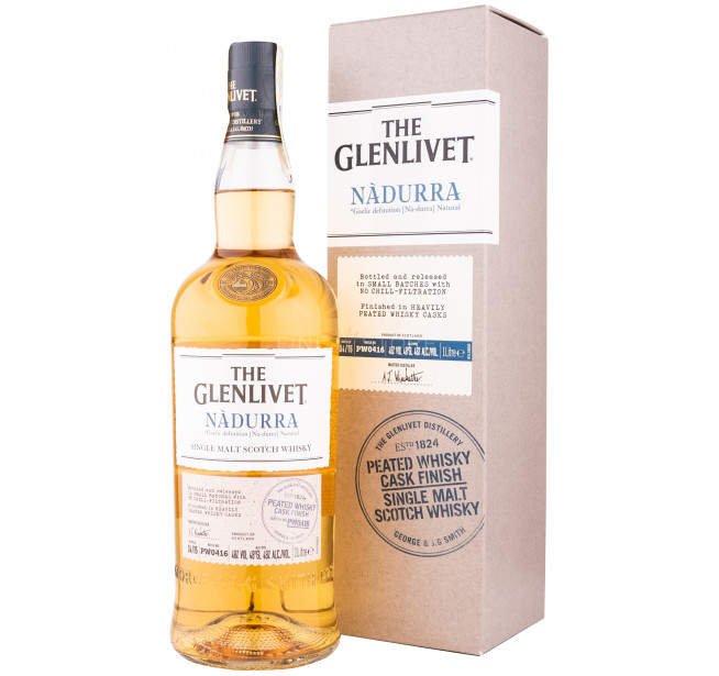Glenlivet Nadurra Peated Whisky Cask Finish 1L
