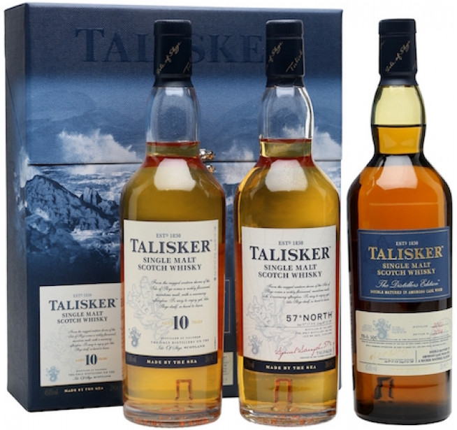 Talisker Triple Pack (10 Ani, Distillers Edition, 57 North)