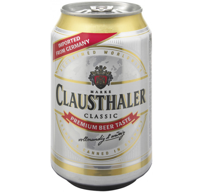 Clausthaler Premium Doza 0.33L BAX