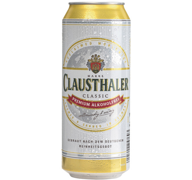 Clausthaler Premium Doza 0.5L BAX